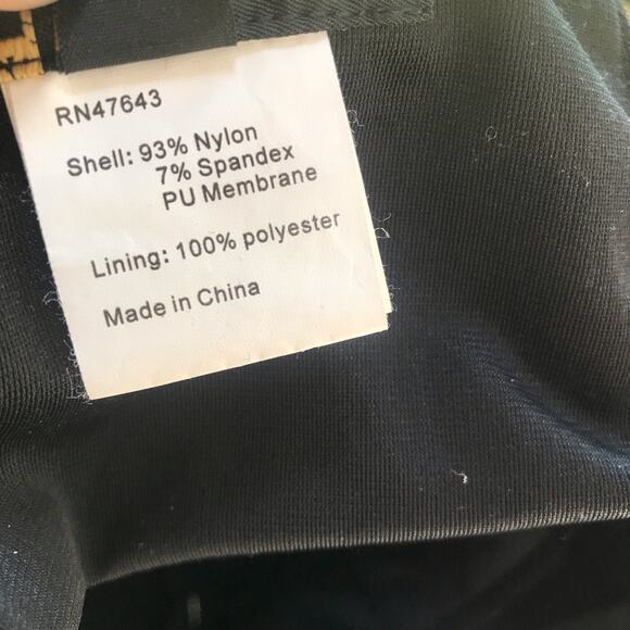 Skea Snow Ski Black Softshell Fleece Lined Bootcut Pants Women’s Size 8 - Picture 7 of 8